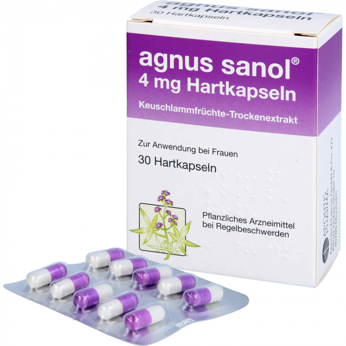 AGNUS SANOL Hartkapseln 30 St