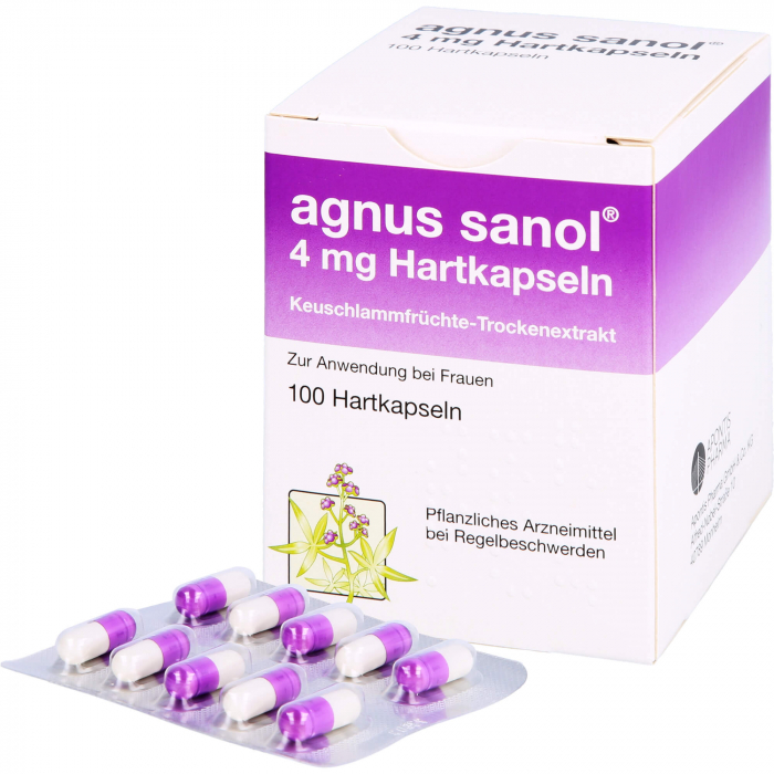 AGNUS SANOL Hartkapseln 100 St