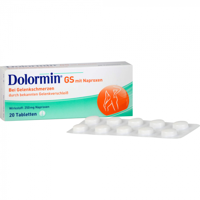 DOLORMIN GS mit Naproxen Tabletten 20 St