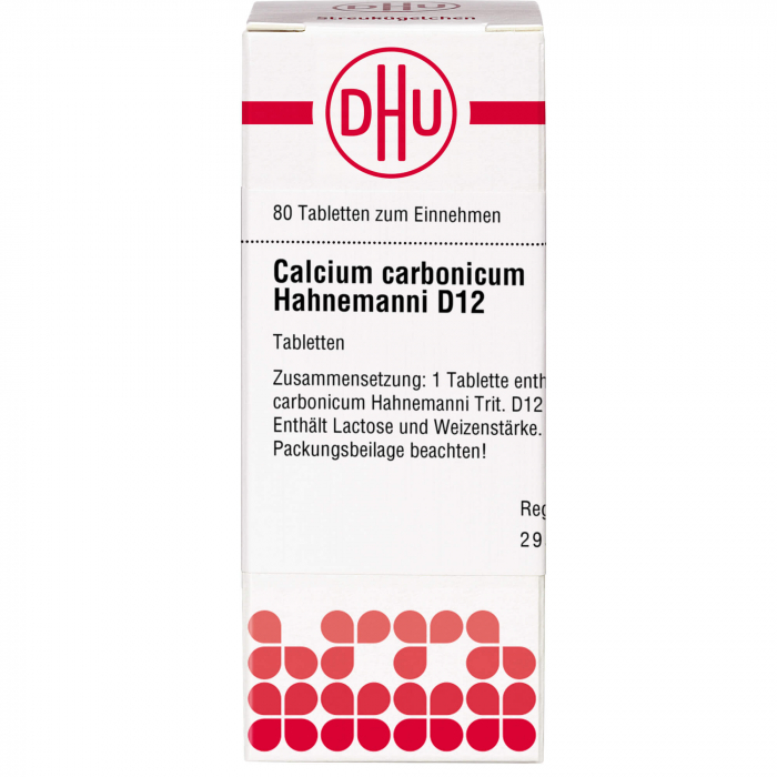 CALCIUM CARBONICUM Hahnemanni D 12 Tabletten 80 St