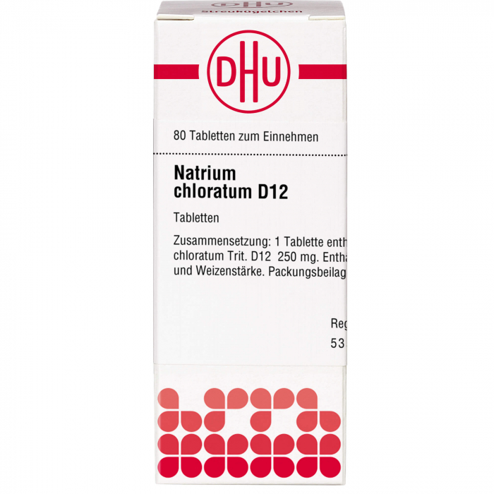NATRIUM CHLORATUM D 12 Tabletten 80 St