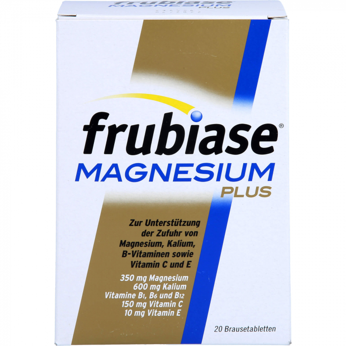 FRUBIASE MAGNESIUM Plus Brausetabletten 20 St