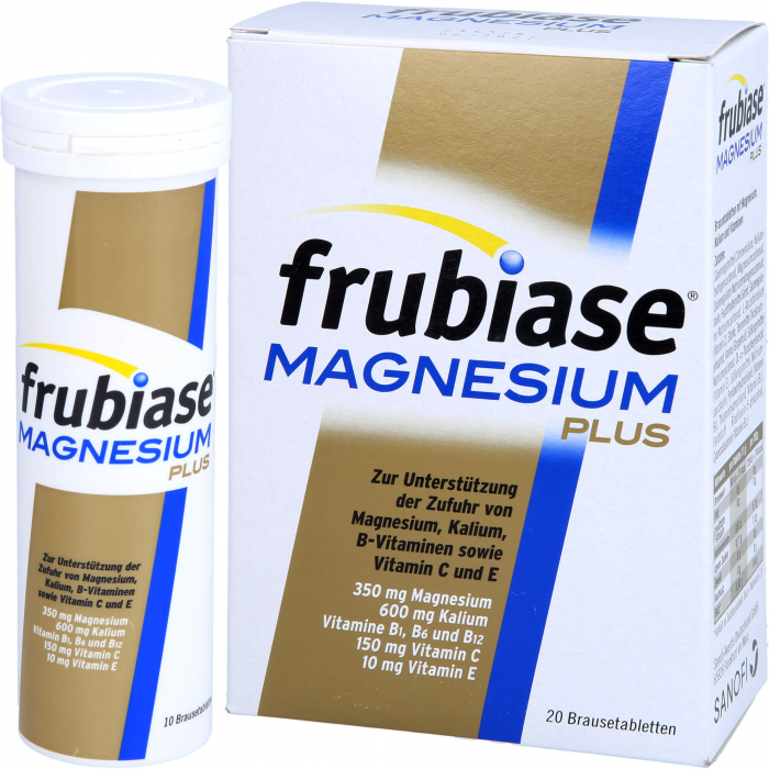 FRUBIASE MAGNESIUM Plus Brausetabletten 20 St