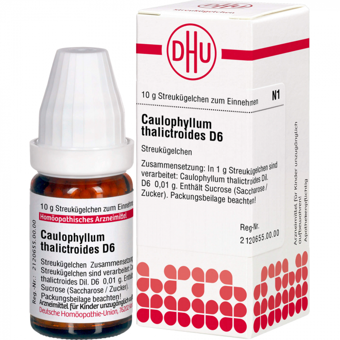 CAULOPHYLLUM THALICTROIDES D 6 Globuli 10 g