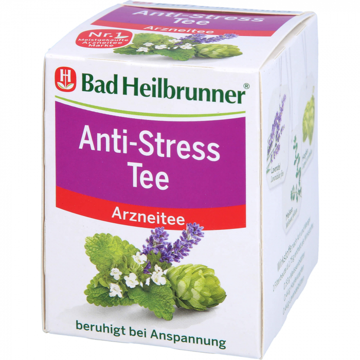 BAD HEILBRUNNER Anti-Stress-Tee Filterbeutel 8X1.75 g