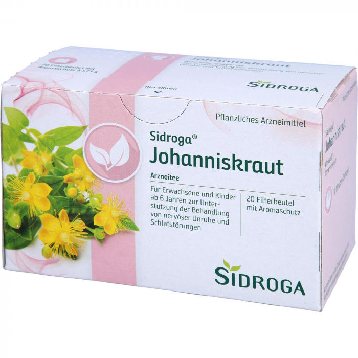 SIDROGA Johanniskraut Tee Filterbeutel 20X1.75 g