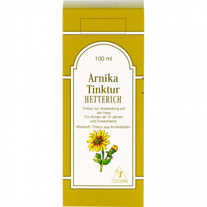 ARNIKA TINKTUR Hetterich 100 ml