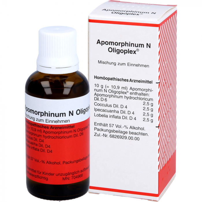 APOMORPHINUM N Oligoplex Tropfen 50 ml