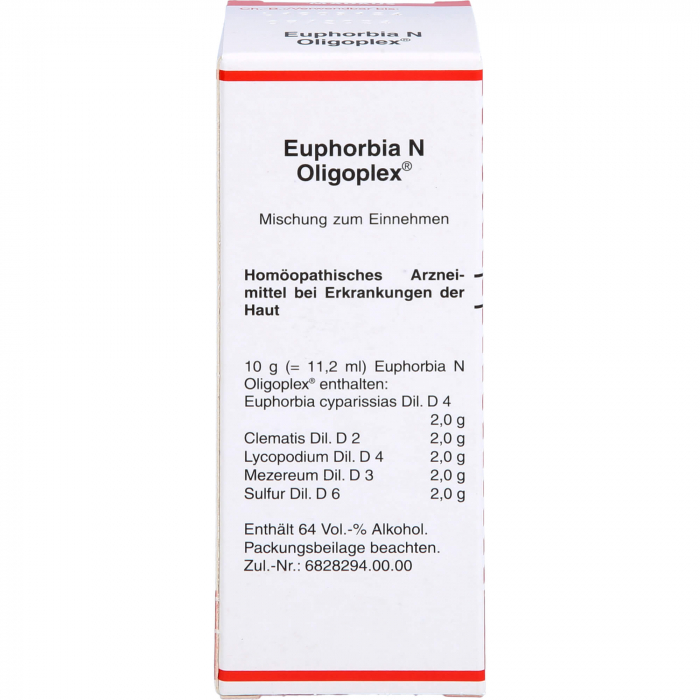 EUPHORBIA N Oligoplex Liquidum 50 ml