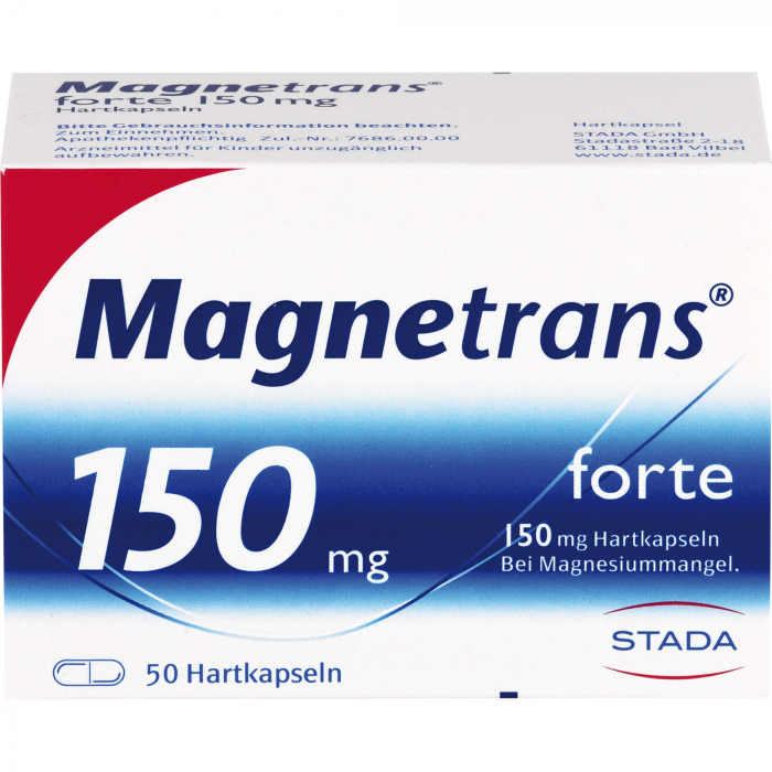 MAGNETRANS forte 150 mg Hartkapseln 50 St