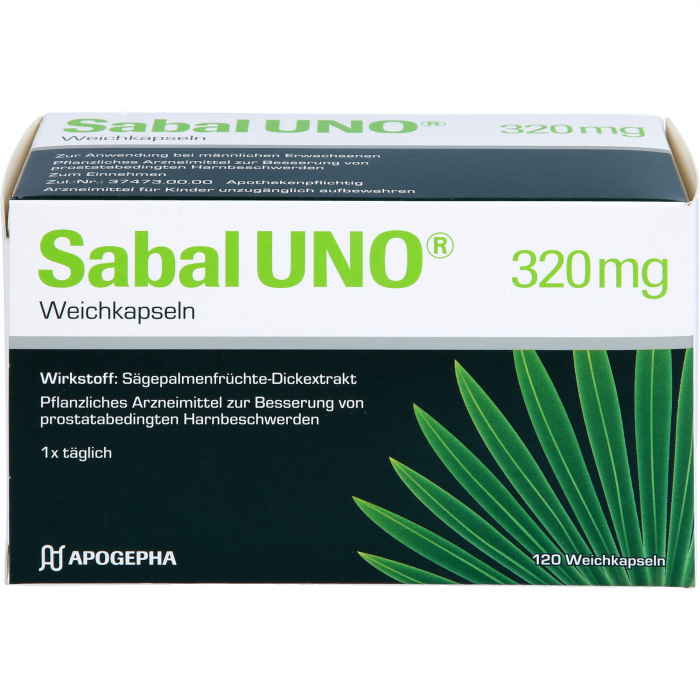 SABALUNO 320 mg Weichkapseln 120 St