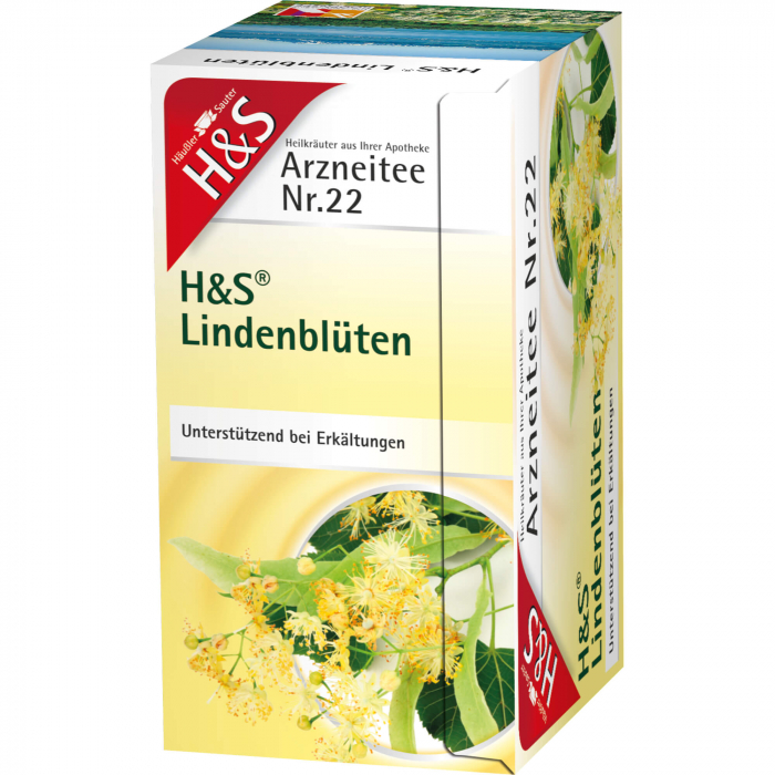 H&S Lindenblüten Tee Filterbeutel 20X1.8 g