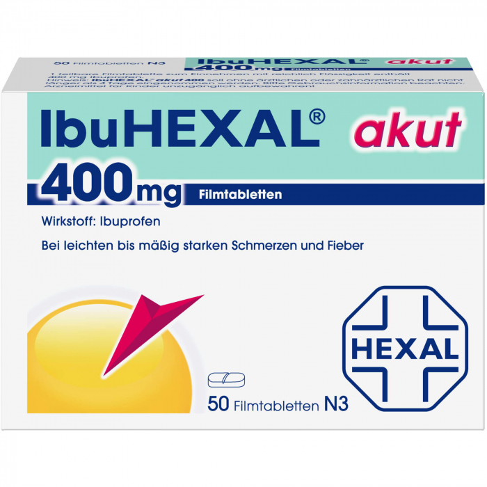 IBUHEXAL akut 400 Filmtabletten 50 St