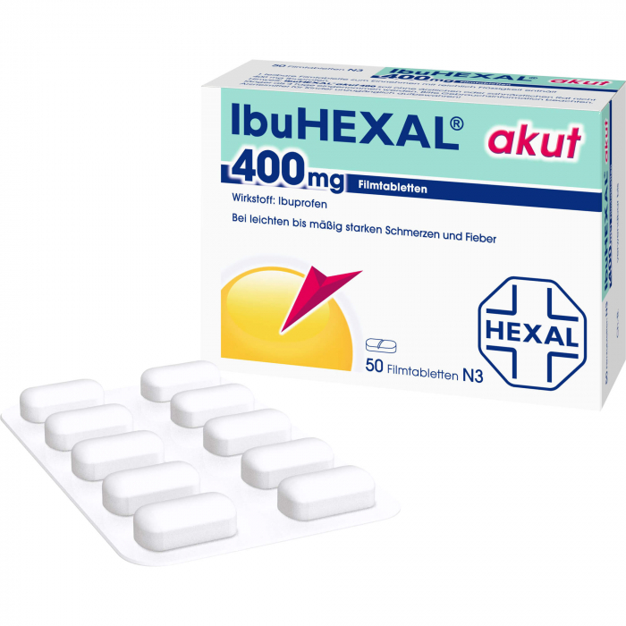 IBUHEXAL akut 400 Filmtabletten 50 St