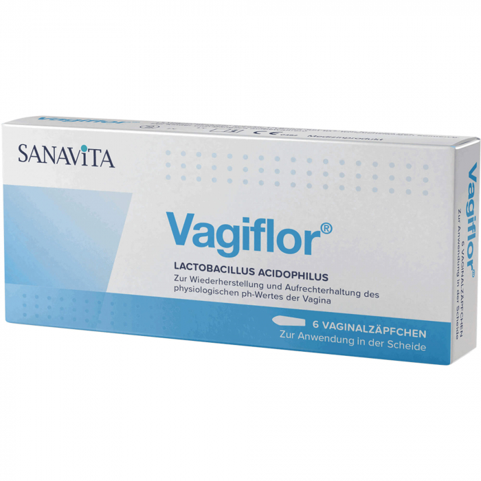 VAGIFLOR Vaginalzäpfchen 6 St