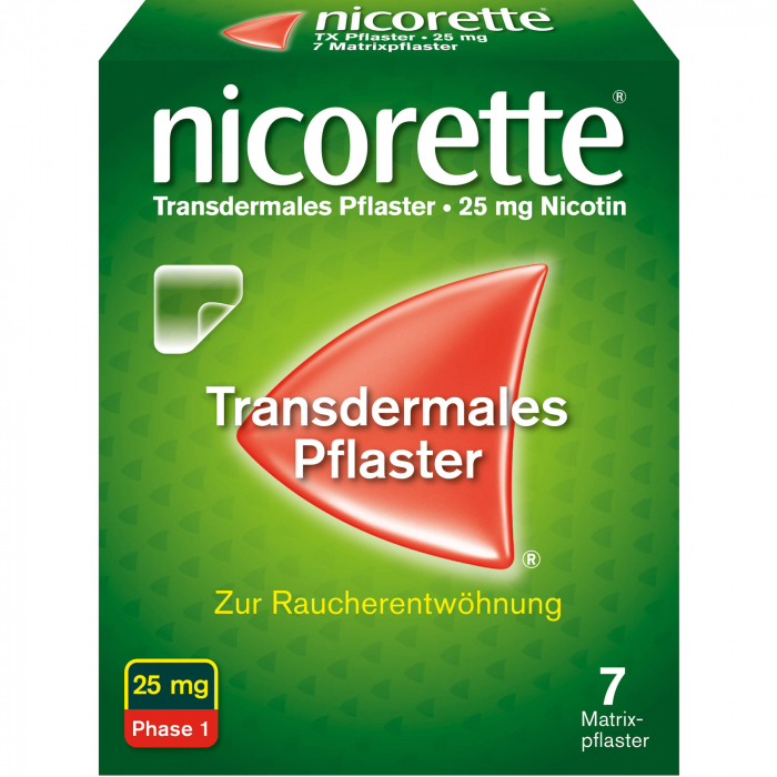 NICORETTE TX Pflaster 25 mg 7 St
