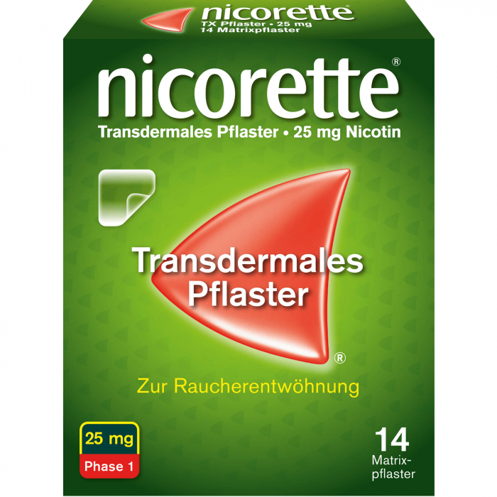 NICORETTE TX Pflaster 25 mg 14 St