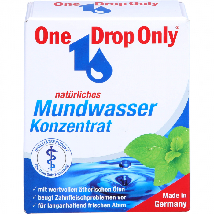 ONE DROP Only natürl.Mundwasser Konzentrat 50 ml