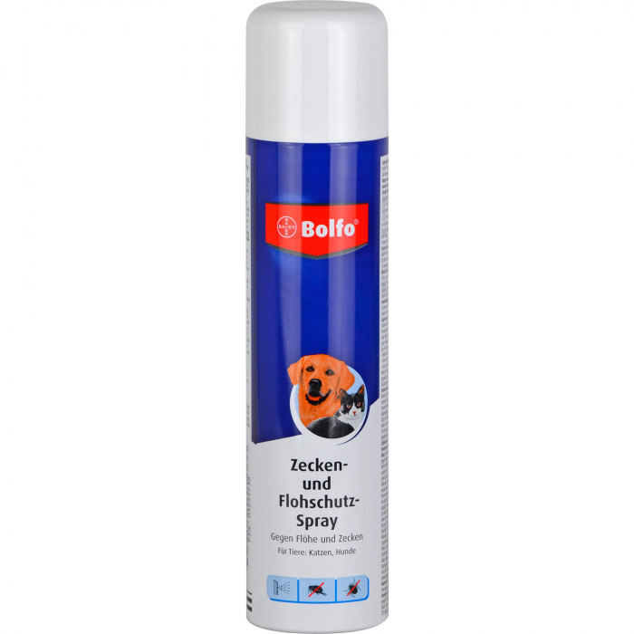 BOLFO Zecken- u.Flohschutz-Spray f.Hunde/Katzen 250 ml