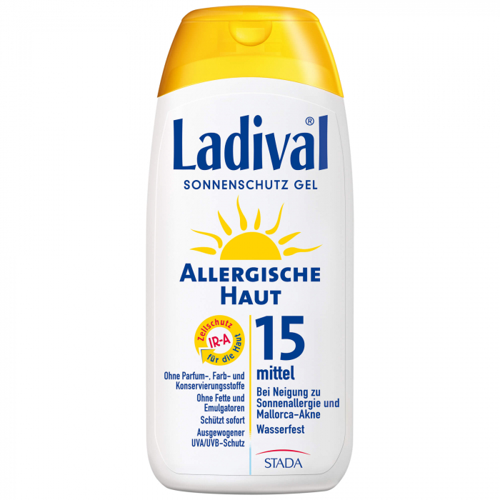LADIVAL allergische Haut Gel LSF 15 200 ml