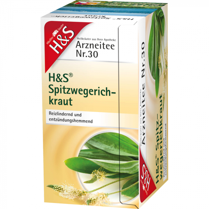 H&S Spitzwegerichkraut Filterbeutel 20X1.5 g