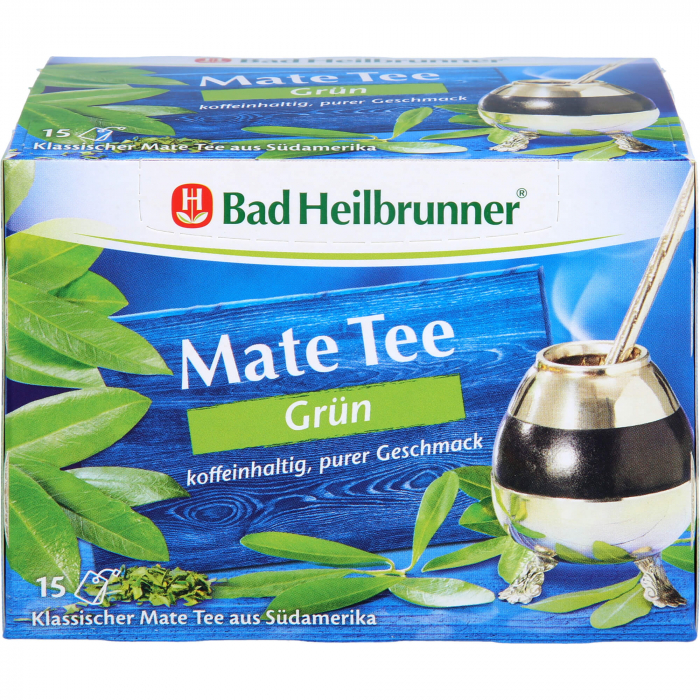 BAD HEILBRUNNER Mate Tee grün Filterbeutel 15X1.8 g