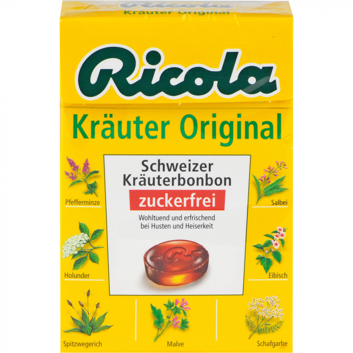 RICOLA o.Z.Box Kräuter Bonbons 50 g