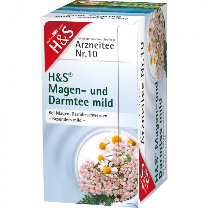 H&S Magen- und Darmtee mild Filterbeutel 20X2.0 g