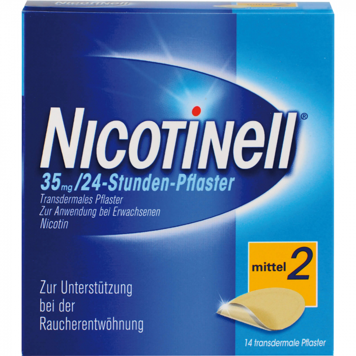 NICOTINELL 14 mg/24-Stunden-Pflaster 35mg 14 St