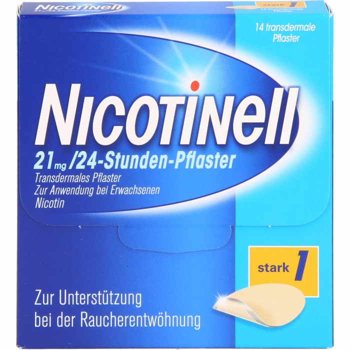 NICOTINELL 21 mg/24-Stunden-Pflaster 52,5mg 14 St