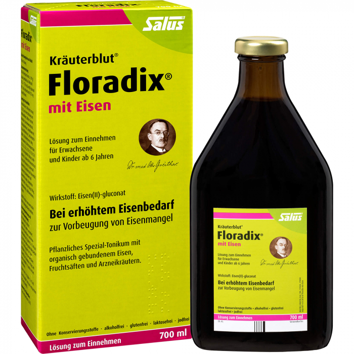 FLORADIX mit Eisen Lösung zum Einnehmen 700 ml