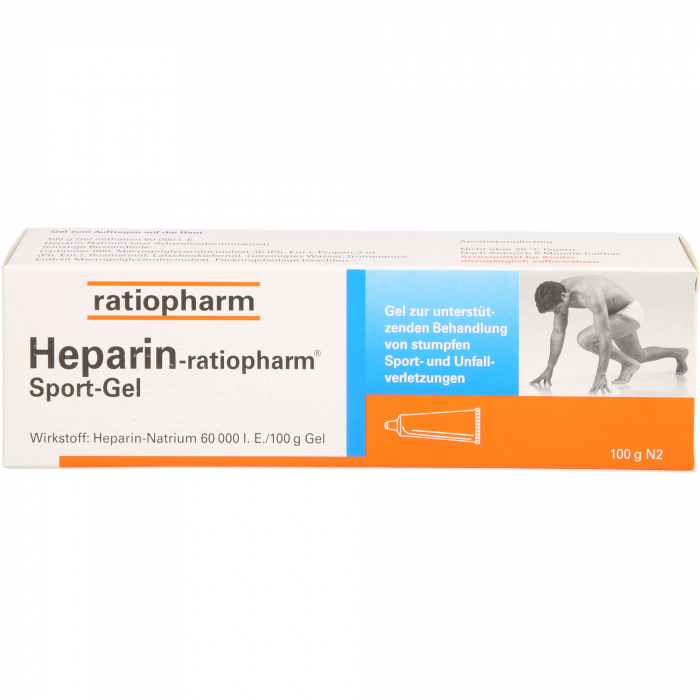 HEPARIN-RATIOPHARM Sport Gel 100 g