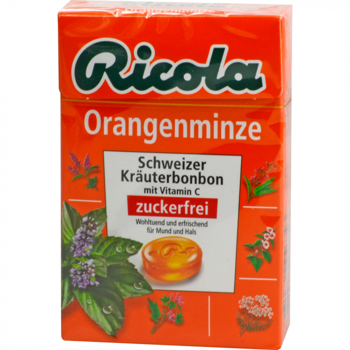 RICOLA o.Z.Box Orangenminze Bonbons 50 g