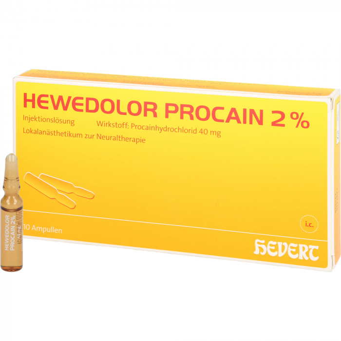 HEWEDOLOR Procain 2% Injektionslösung in Ampullen 10 St