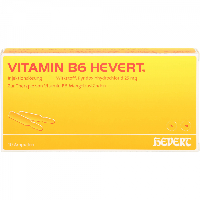 VITAMIN B6 HEVERT Ampullen 10X2 ml