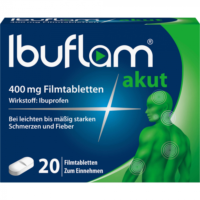 IBUFLAM akut 400 mg Filmtabletten 20 St