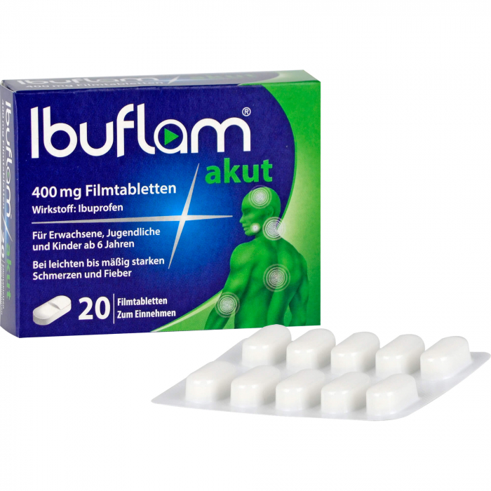 IBUFLAM akut 400 mg Filmtabletten 20 St