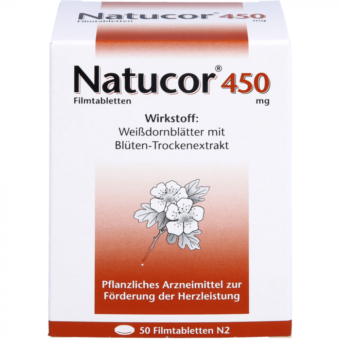 NATUCOR 450 mg Filmtabletten 50 St