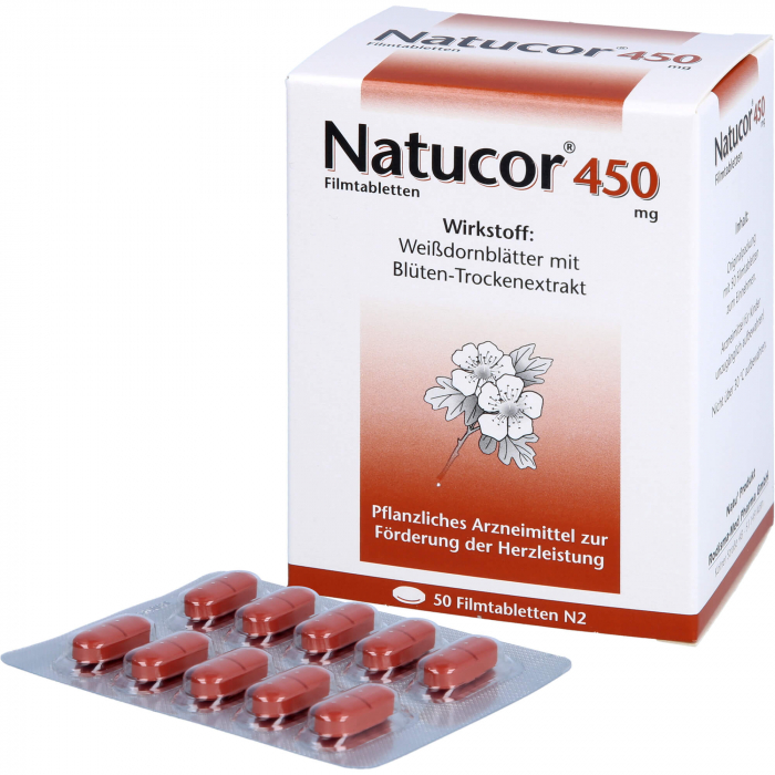 NATUCOR 450 mg Filmtabletten 50 St