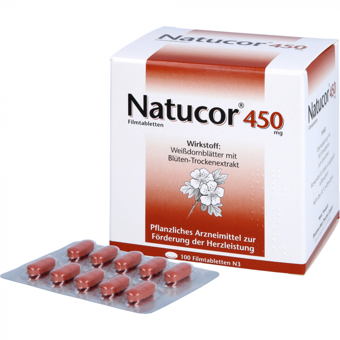 NATUCOR 450 mg Filmtabletten 100 St