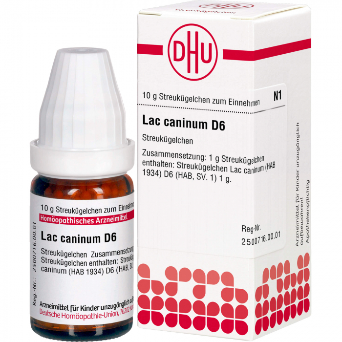 LAC CANINUM D 6 Globuli 10 g