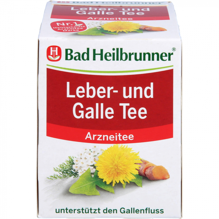 BAD HEILBRUNNER Leber- und Galletee Filterbeutel 8X1.75 g