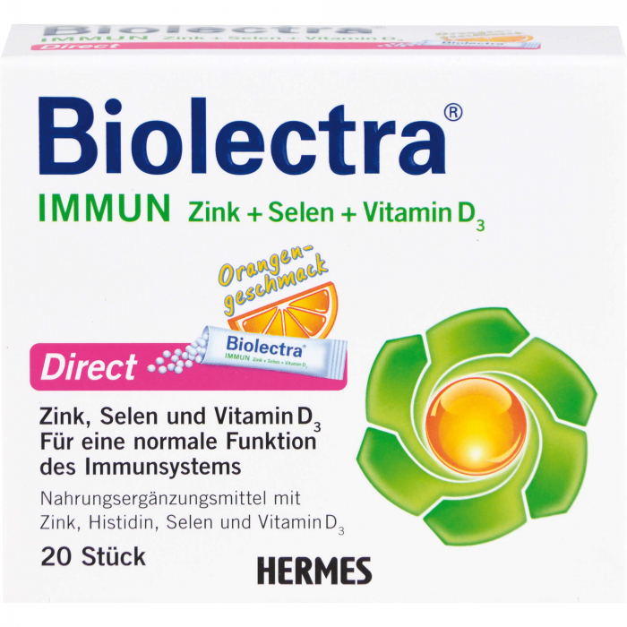 BIOLECTRA Immun Direct Sticks 20 St