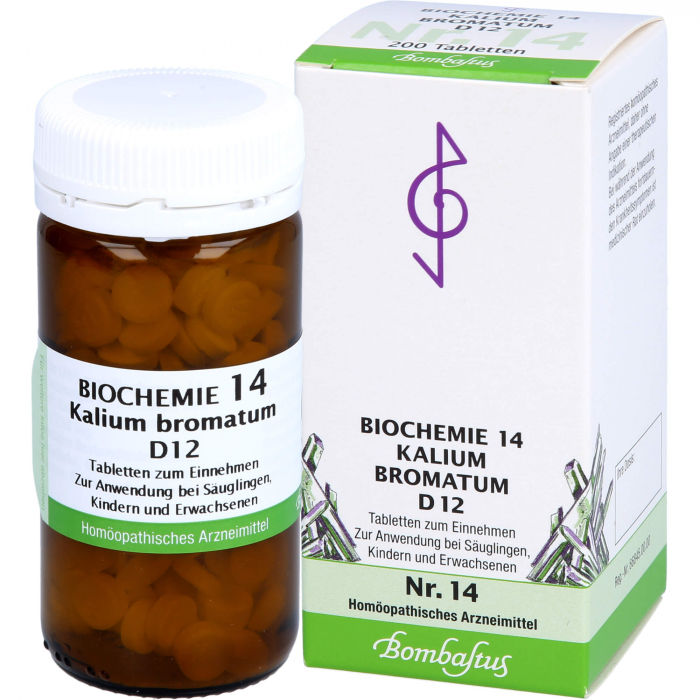 BIOCHEMIE 14 Kalium bromatum D 12 Tabletten 200 St