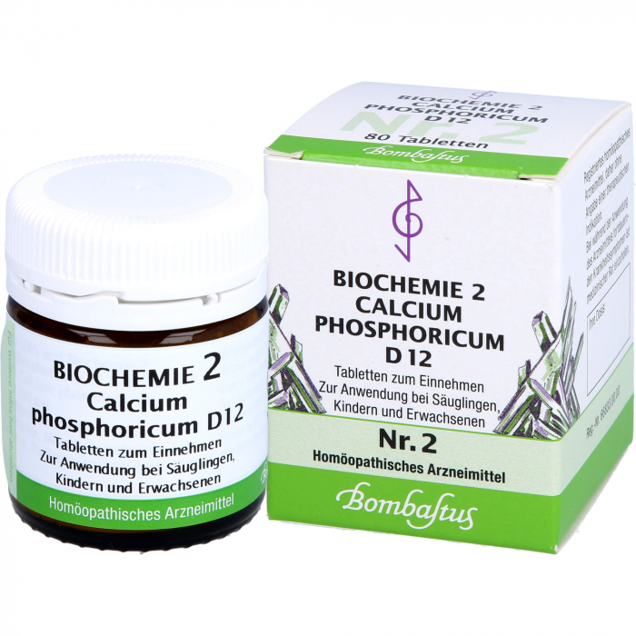 BIOCHEMIE 2 Calcium phosphoricum D 12 Tabletten 80 St
