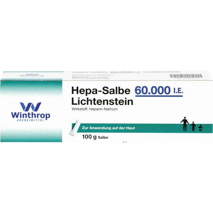 HEPA SALBE 60.000 I.E. Lichtenstein 100 g