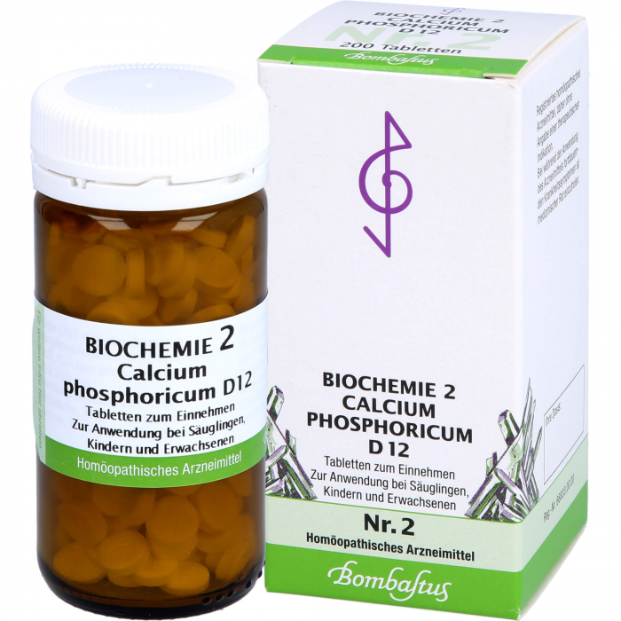 BIOCHEMIE 2 Calcium phosphoricum D 12 Tabletten 200 St