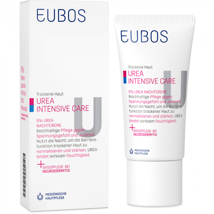 EUBOS TROCKENE Haut Urea 5% Nachtcreme 50 ml