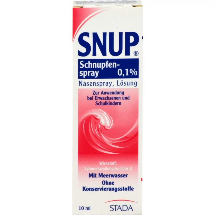 SNUP Schnupfenspray 0,1% Nasenspray 10 ml