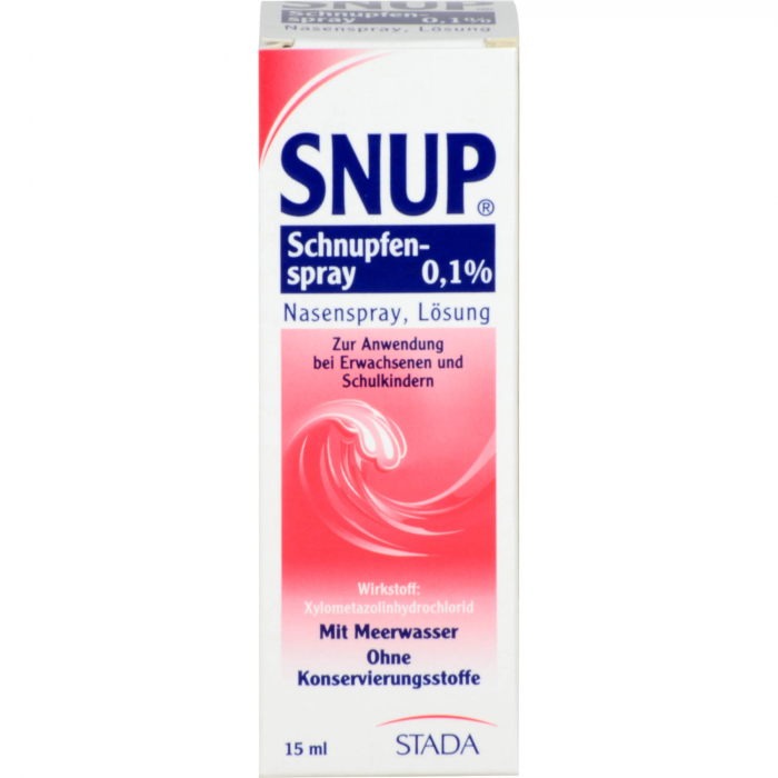 SNUP Schnupfenspray 0,1% Nasenspray 15 ml